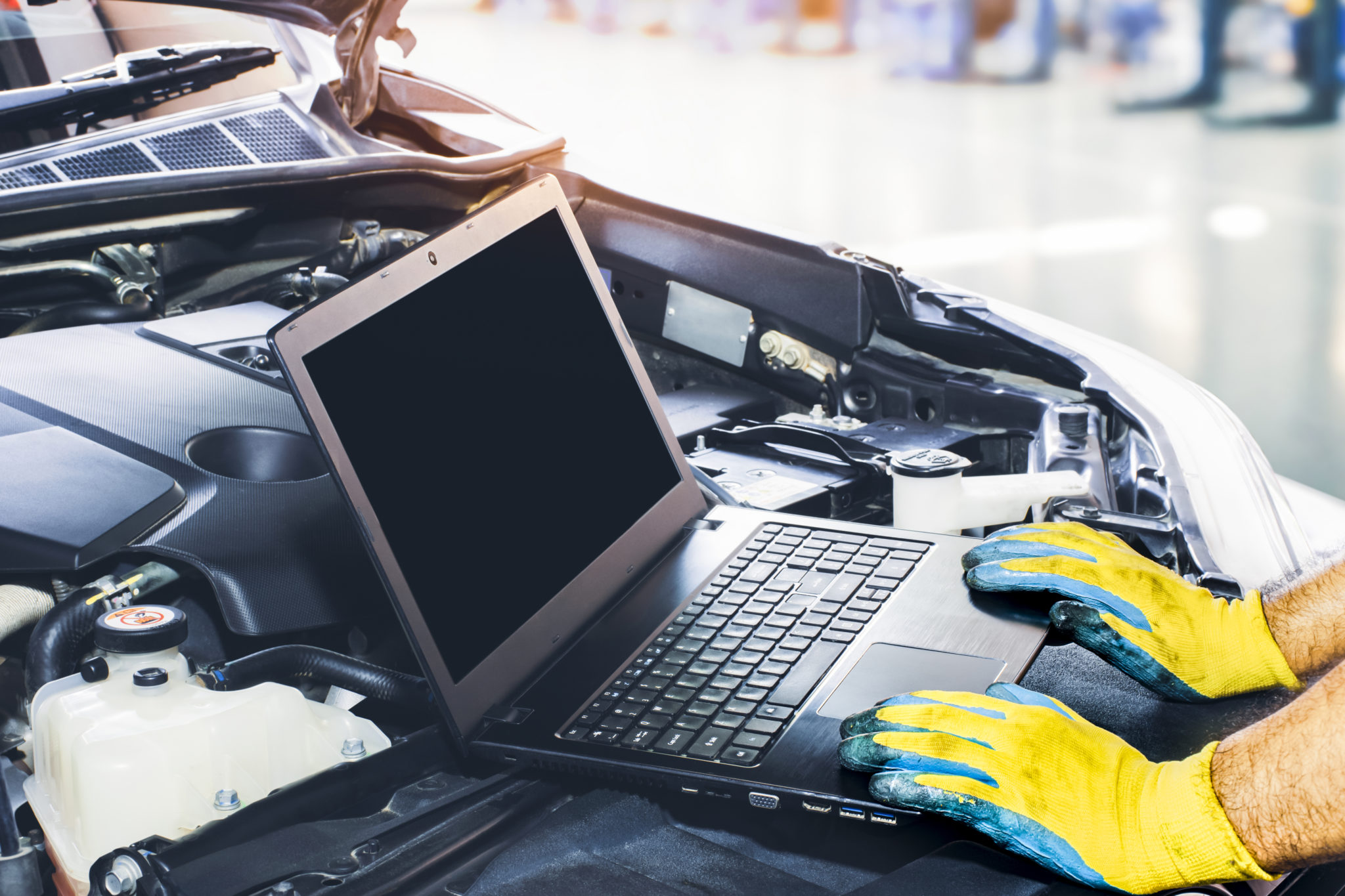 Tuning car with computer